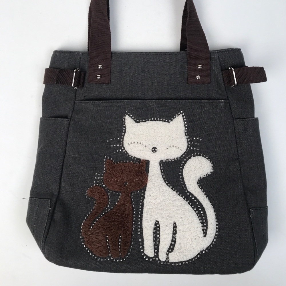 Super Cute Kitty Tote/ Purse